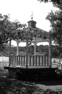 Gazebo Park and Siuslaw River Florence Oregon