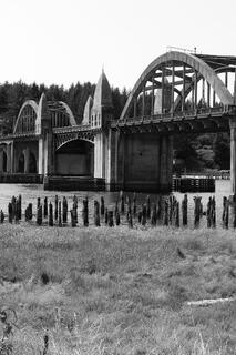 Woody Siuslaw River Bridge Florence Oregon