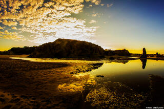 Reflecting Beauty Bandon Beach Oregon Coast