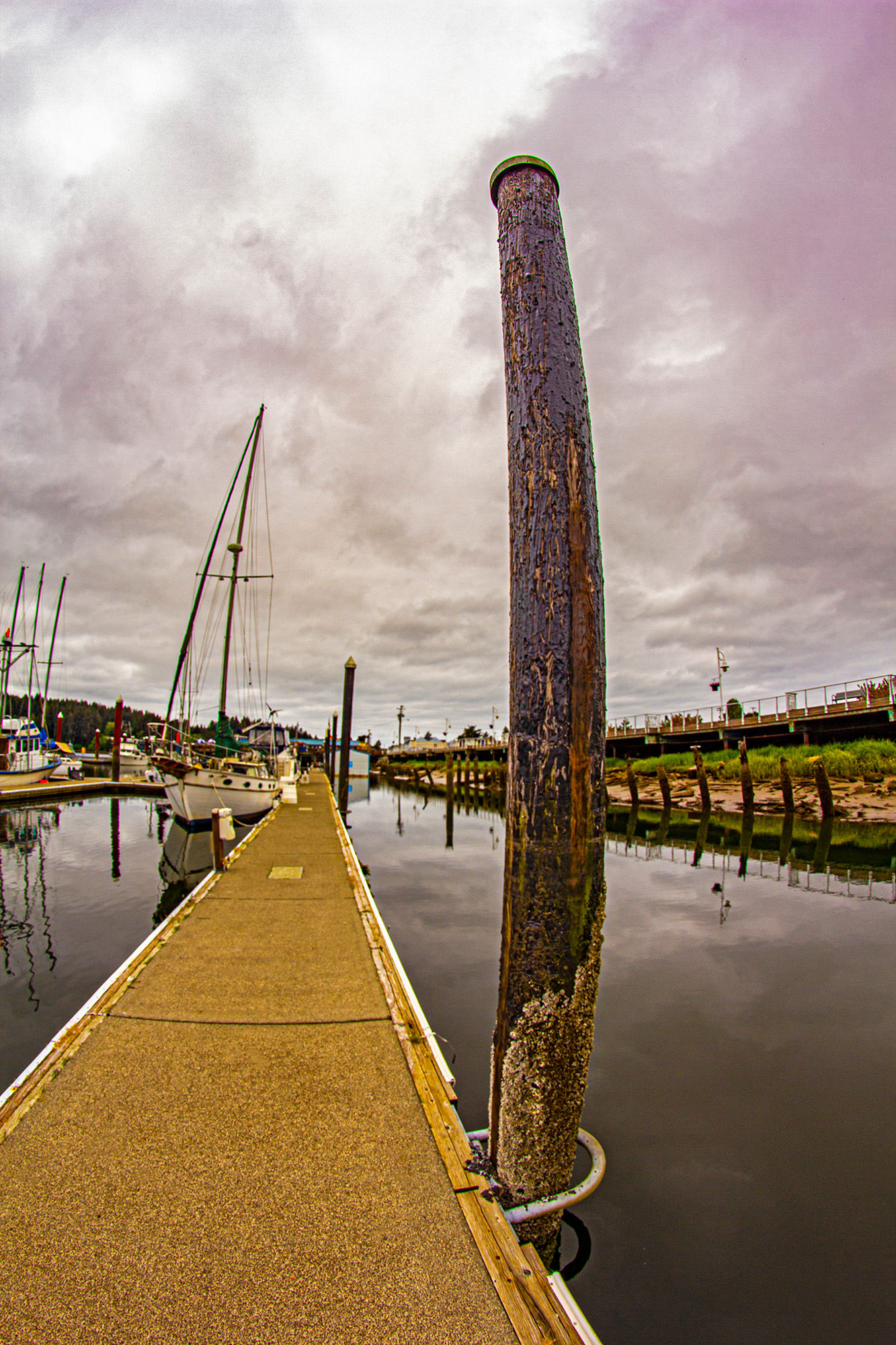 Blue Boat Florence Oregon Coast Blue Boat Florence Oregon Coast